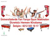 Ücretsiz Ciro Paylaşımlı Oyun Makineleri Kiralama İşi İstanbul