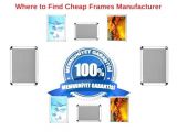 Where to Find Cheap Frames Manufacturer