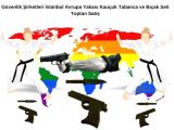Güvenlik Şirketleri İstanbul Avrupa Yakası Kauçuk Tabanca ve Bıçak Seti Toptan Satış