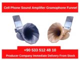 Mass Production Cell Phone Sound Amplifier Gramophone Funnel