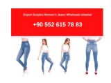 Export Surplus Women's Jeans Wholesale Istanbul
