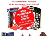 Günlük Boks Oyun Makineleri Kiralama Fiyatları İstanbul